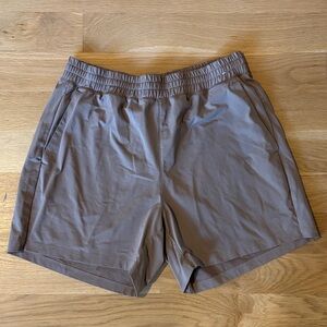 Uniqlo Men's Taupe Athletic Shorts